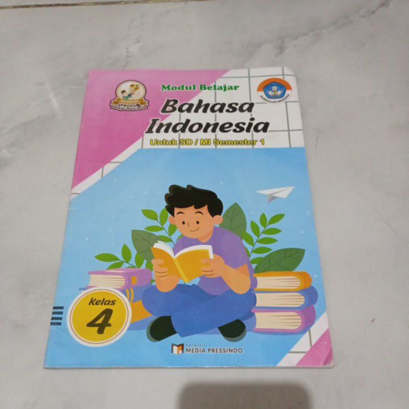 LKS Modul Belajar Bahasa Indonesia SD Kelas 4 Semester 1 Kurikulum Merdeka