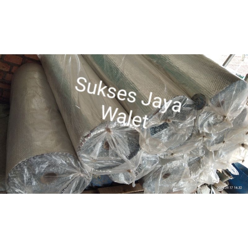 Bubble foil aluminium foil bubble peredam panas
