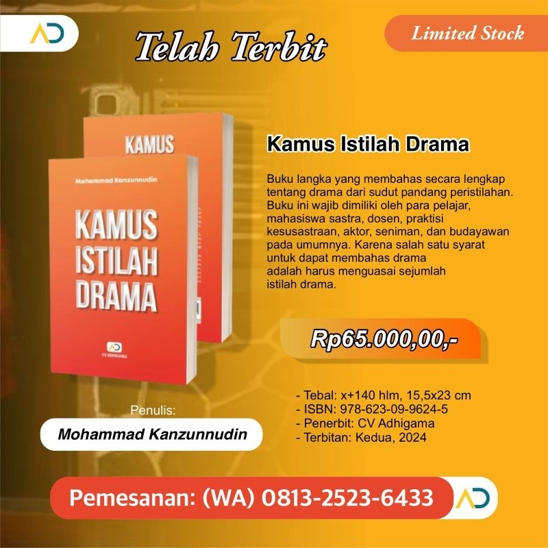 Buku Kamus Istilah Drama