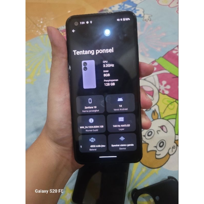 zenfone 10 8/128 second