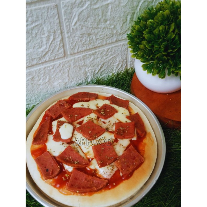 

PIZZA PROZEN /PIZZA BEEF MOZZARELLA Uk.18cm