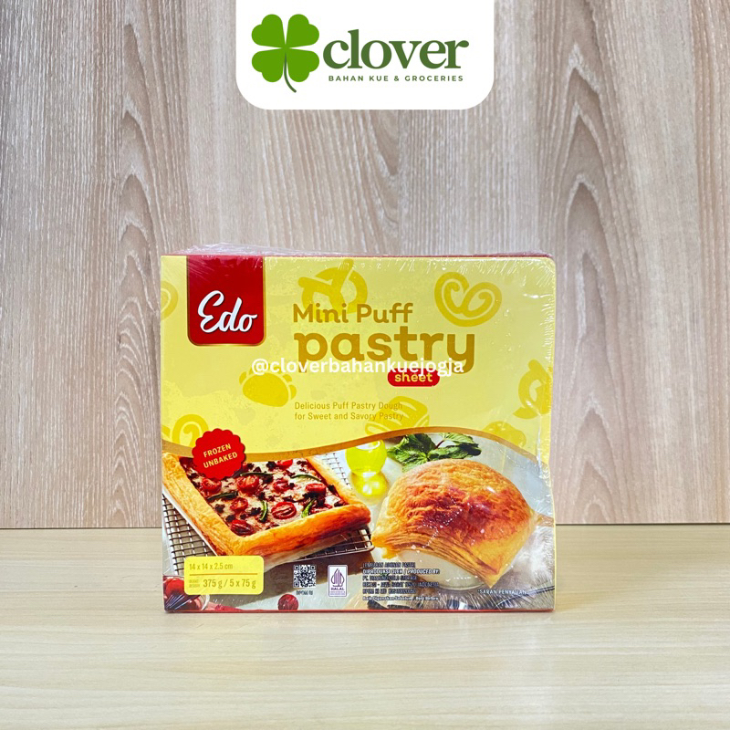 

Edo Mini Puff Pastry 375 Gr