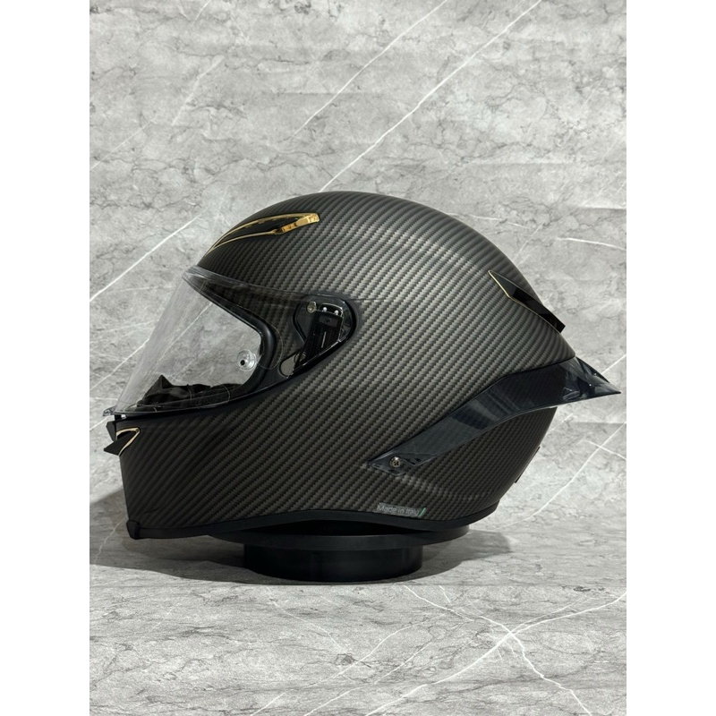HELM CLONE AGV PISTA 1 : 1 FULL FACE GOLD GPRR ANNIVERSARIO