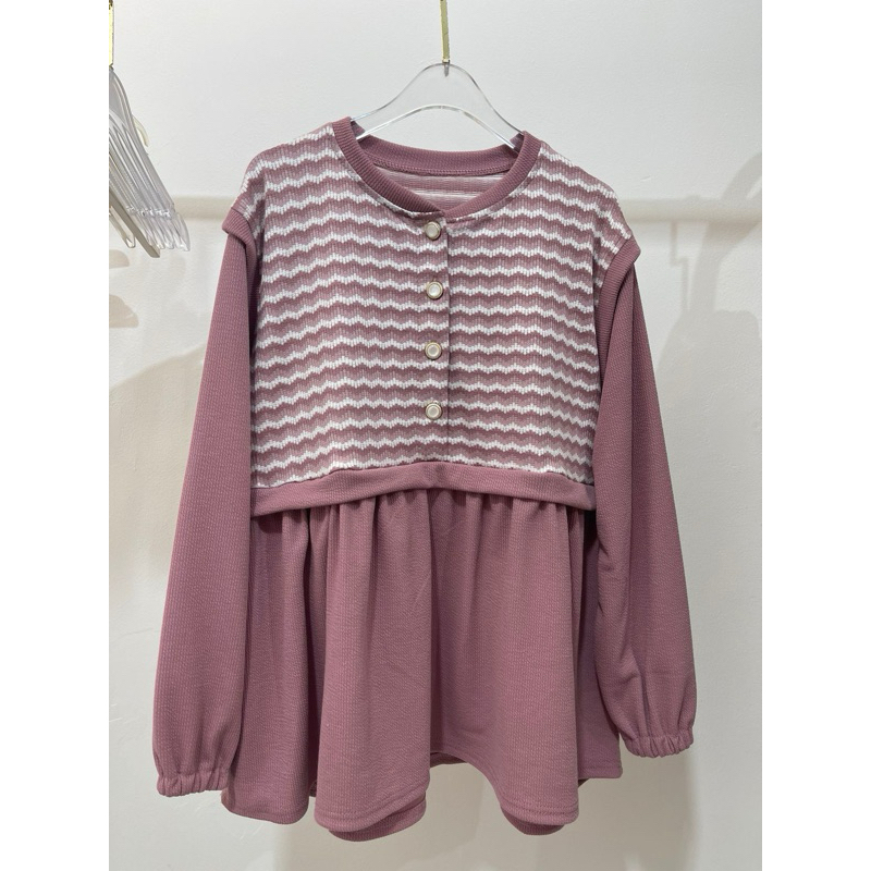 atasan wanita busui kaos knit premium blouse wanita busui atasan vest wanita