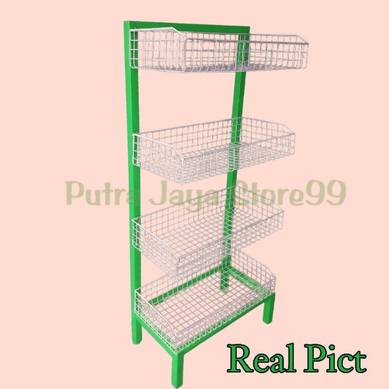 Rak snack rak ciki minimalis KHUSUS GOJEK DAN GRAB