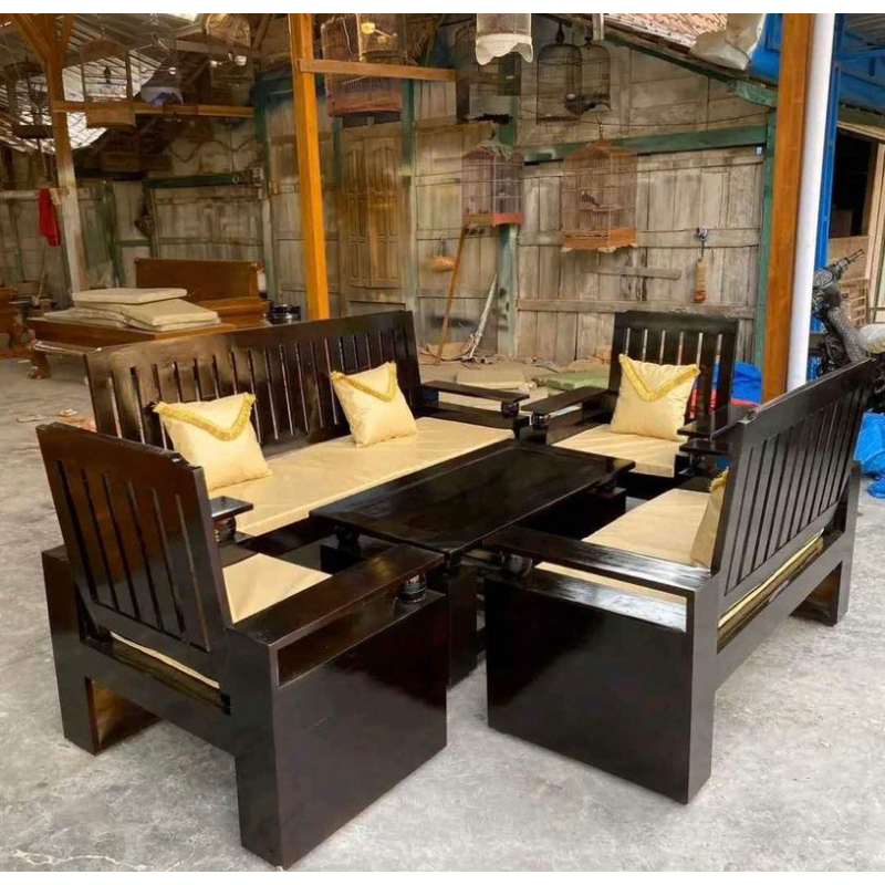 Kursi Tamu Bola Jari Jati/Kursi Tamu Minimalis Jati