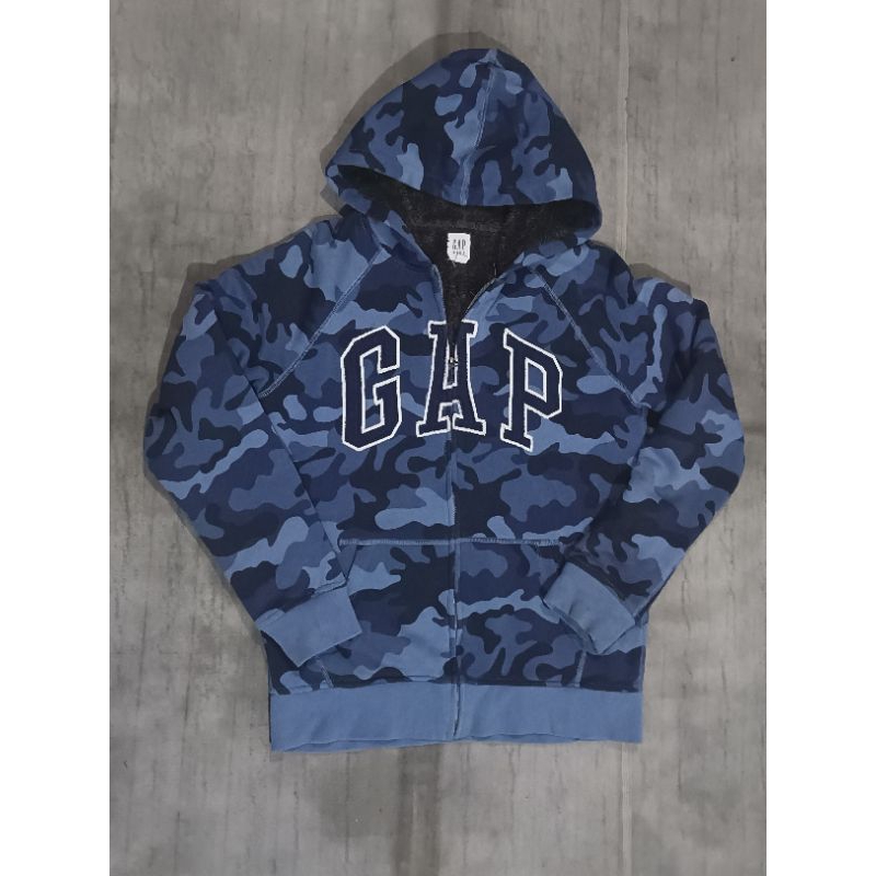 HOODIE GAP BLUE CAMO ORIGINAL LD:100 P:61