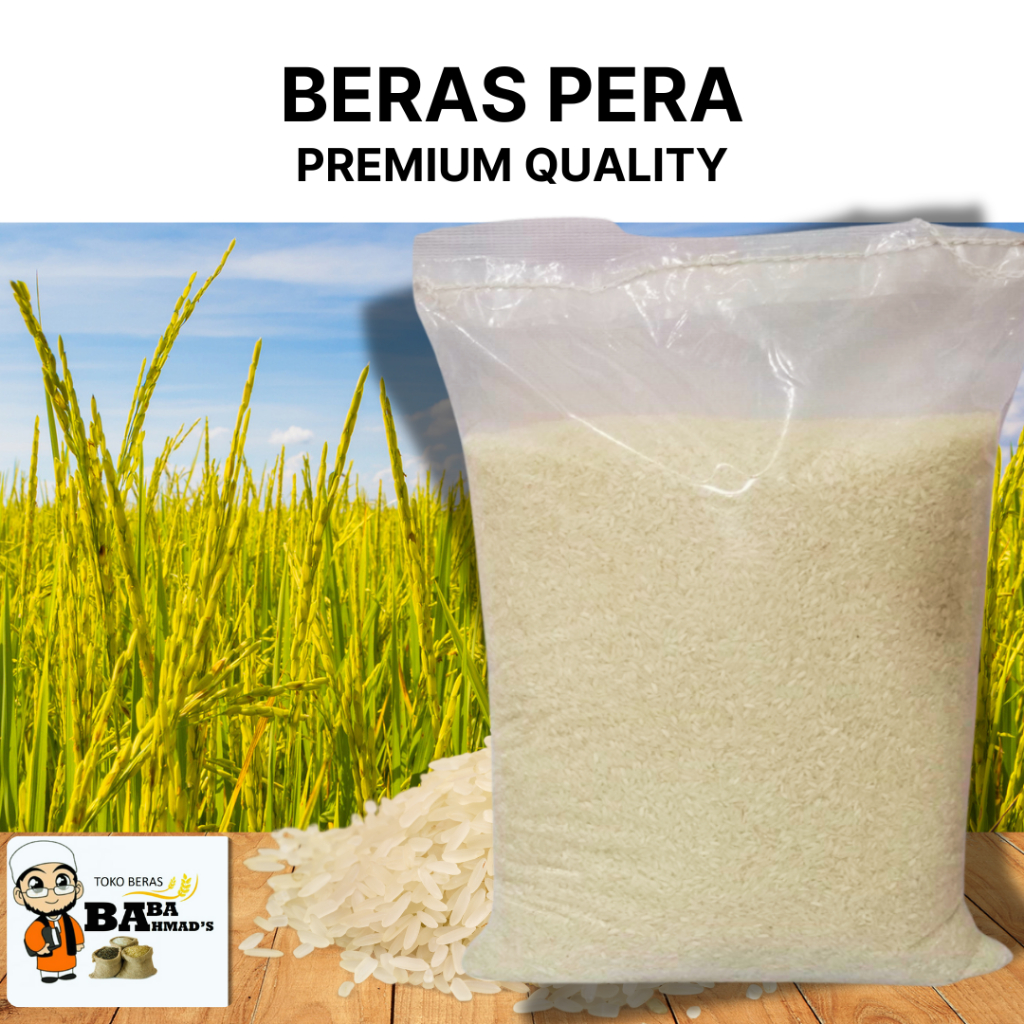 

BERAS PERA PREMIUM QUALITY - LITERAN/1KG/3KG