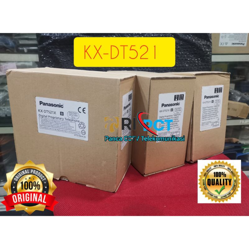 KX-DT 521 Panasonic Digital Telepone 8button untuk PABX TDA100 200 600 TDa100d
