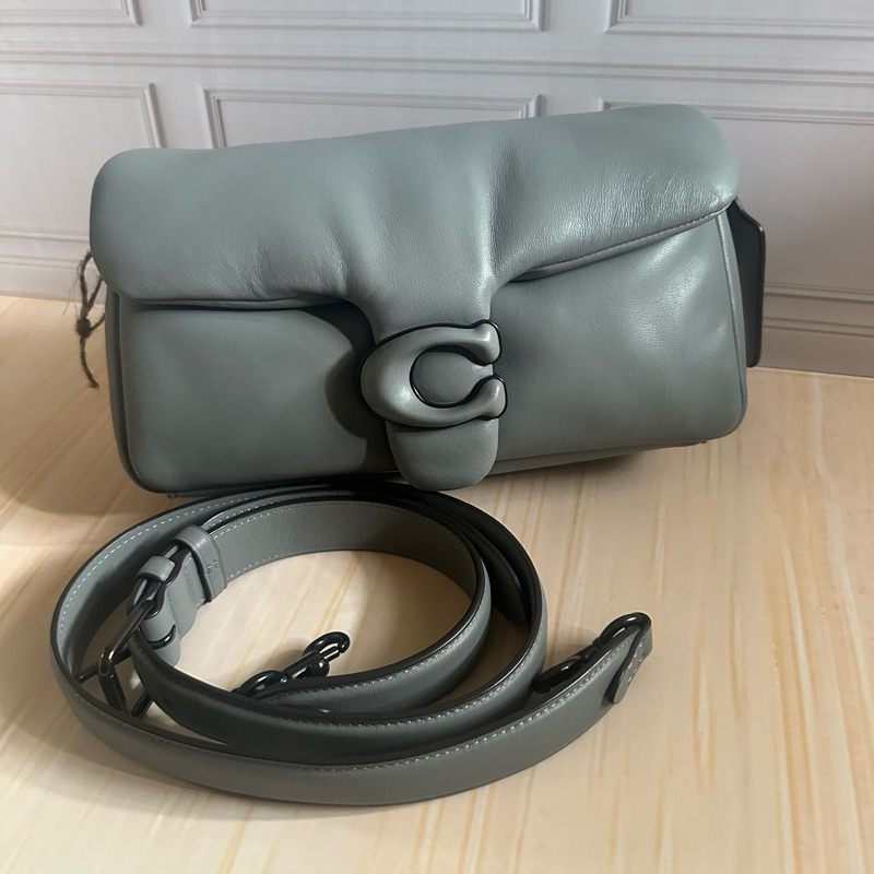 coc tabby pillow grey