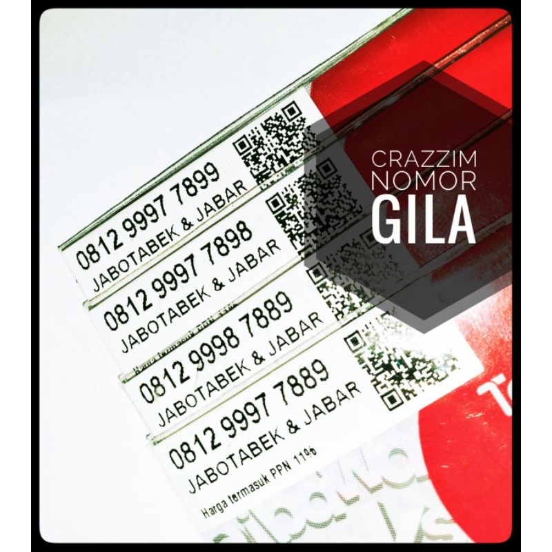 Nomor Cantik Telkomsel Simpati Loop 889. 899. 898. 789. Kartu Cantik. Nomor Super