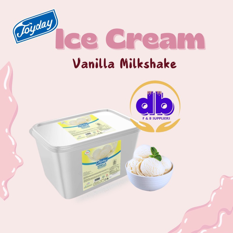 

Vanilla Joyday Ice Cream 8L