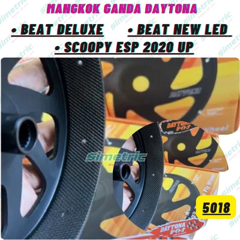 Mangkok Ganda Daytona Kartel Beat Deluxe Genio New Beat Led Original Daytona Mangkok Ganda Full Kart
