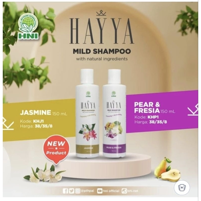 Hayya Shampo Pear HNI HPAI