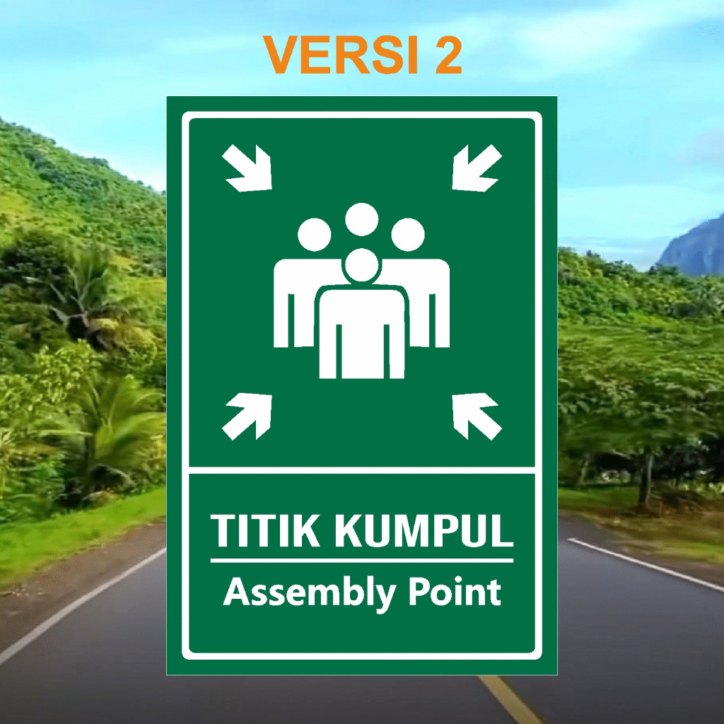 

(Produk Custom- Pre Order) Akrilik Sign Papan Titik Kumpul, Acrylic Signage Board Titik Kumpul, Akrilik Tanda Titik Kumpul, Akrilik Rambu Titik Kumpul