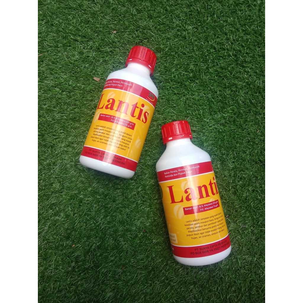 LANTIS -1Liter Perekat, Perata, Pembasah Pestisida Dan Pupuk Daun