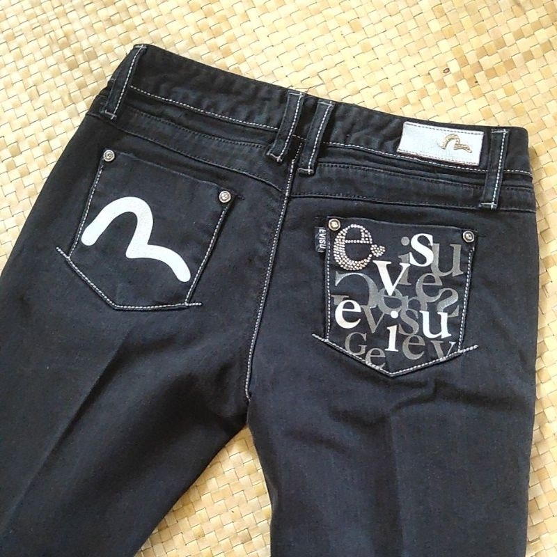 Celana jeans Wanita EVISU jeans cewek size 26