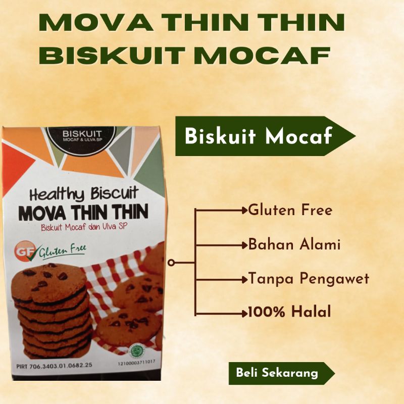

Biskuit Mocaf Mova Thin Thin Gluten Free