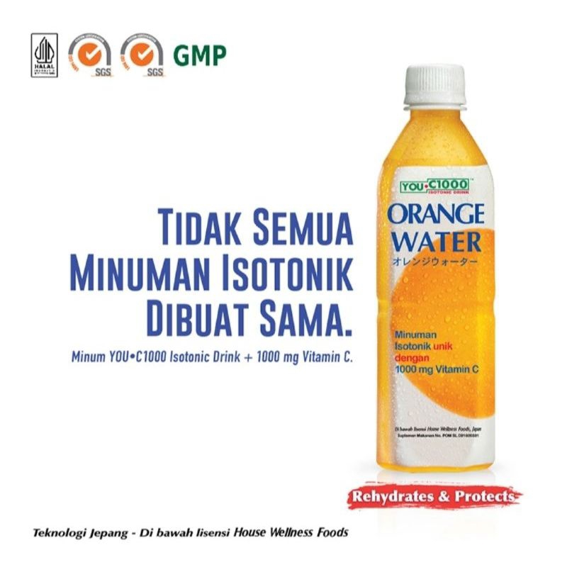 

you c 1000 water orange