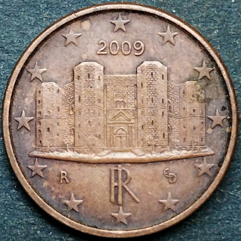 1 euro cent 2009 Italy