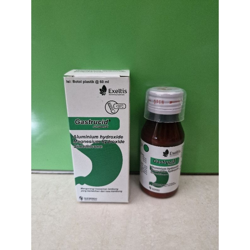 GASTRUCID SIRUP 60 ML - OBAT MAAG