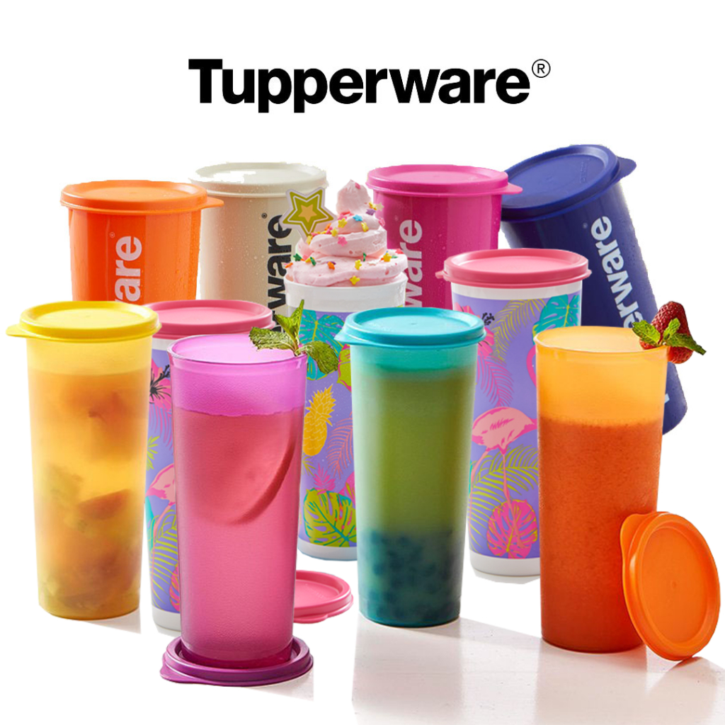 Botol Minum Tupperware - Giant Tumbler 470ml | Water Bottle Edisi Lama, Edisi Baru & Edisi Flamingo