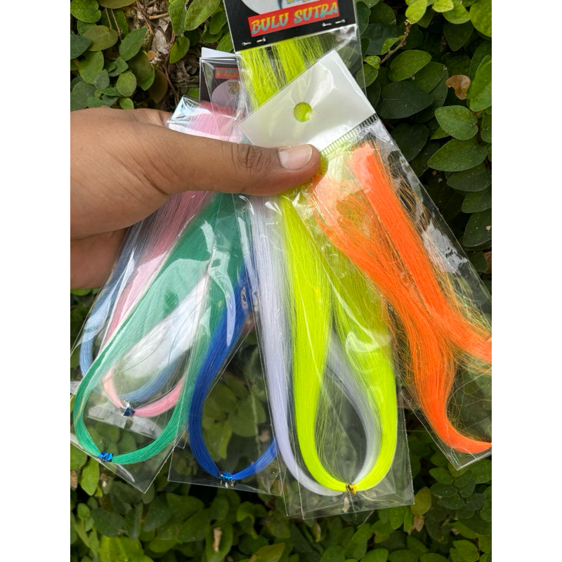 bulu halus , bulu sutra , bulu assist jig / sabiki