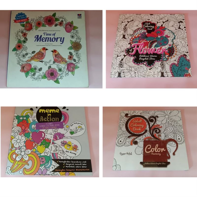 Obral Buku Mewarnai Untuk Dewasa/Anak