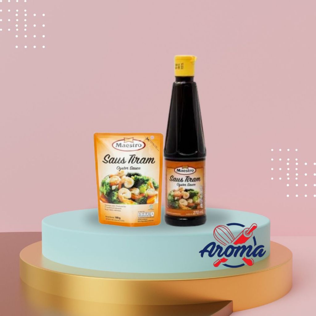 

Maestro Oyster Sauce kemasan dan botol