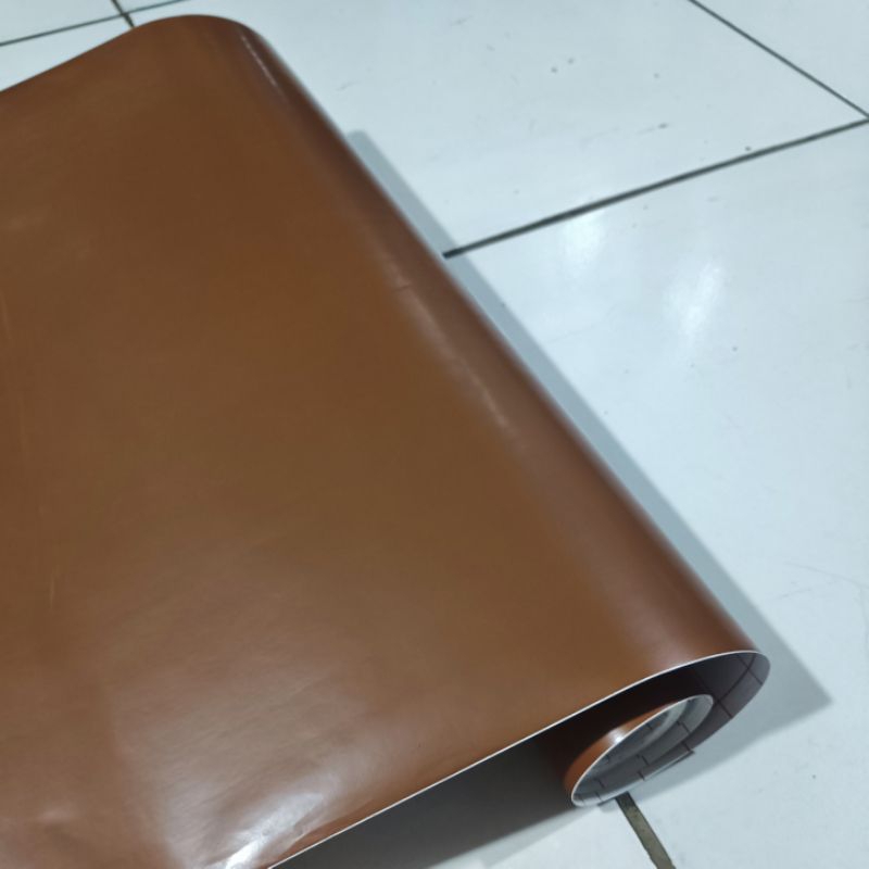 Stiker Skotlet Warna Coklat doff Lebar 45cm