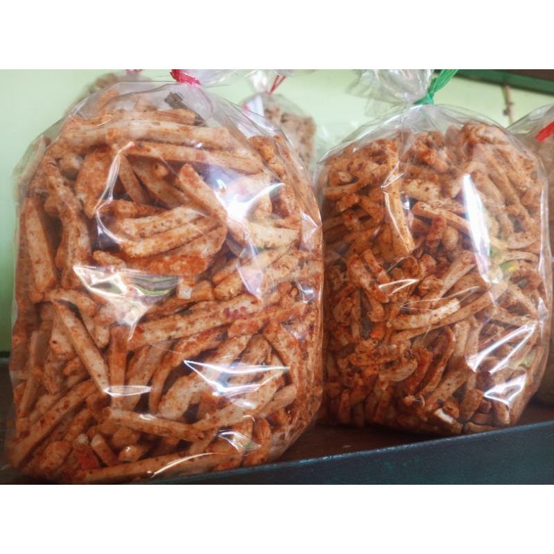 

Basreng Stik Rasa Pedas Chili Kering 500gr