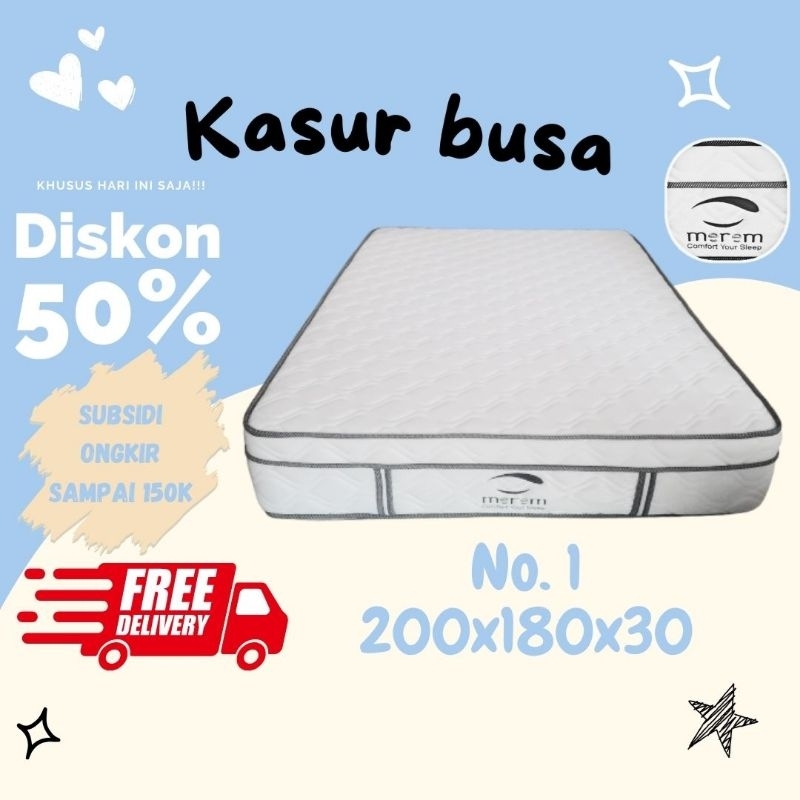 Kasur Spring Super Bed ORIGINAL Kasur Spring Foam High Qualility Kasur No. 1 Kasur Spring Super Bed 
