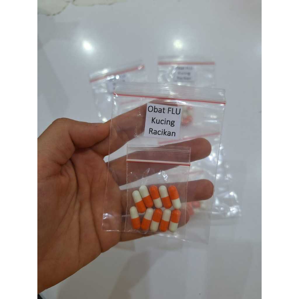 Obat Flu Kucing Racikan [10 Tablet]