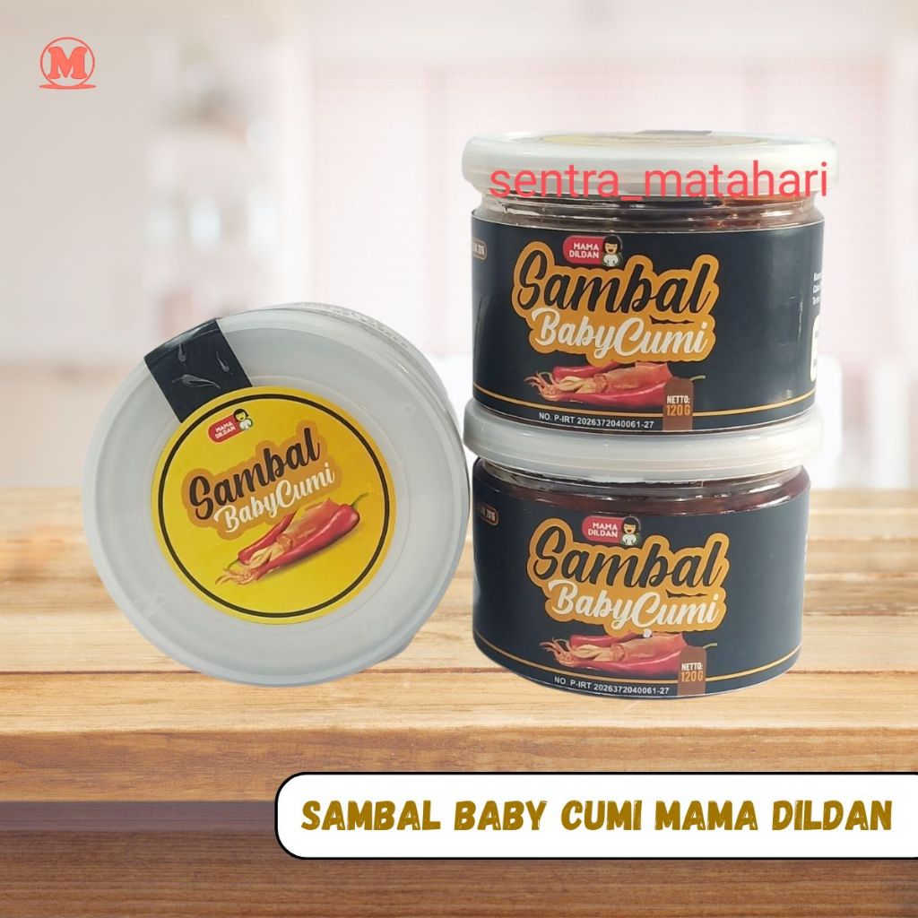 

Sambal Baby Cumi Mama Dildan