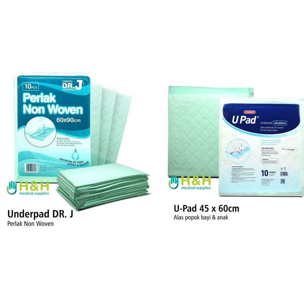 Perlak Non Woven / Underpad Dr J / Upad / Underpad