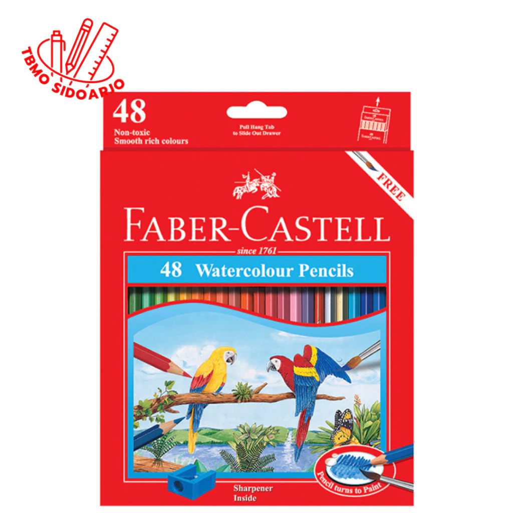 

Faber Castell Watercolour Pencils 48 Warna 114468