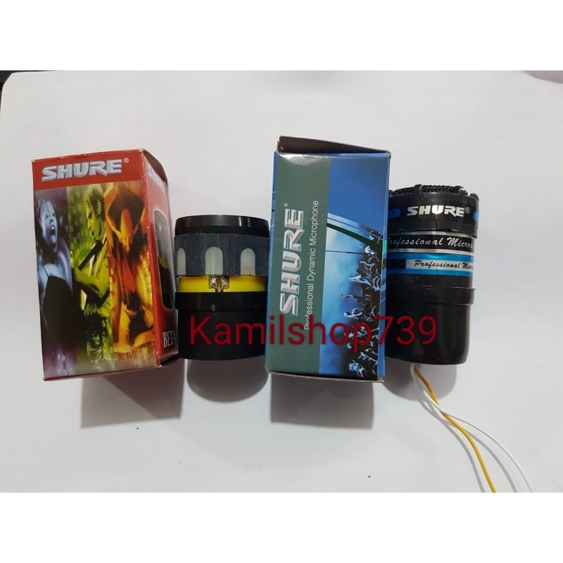Spul mic shure sm beta 58 dan shure pro 22 universal