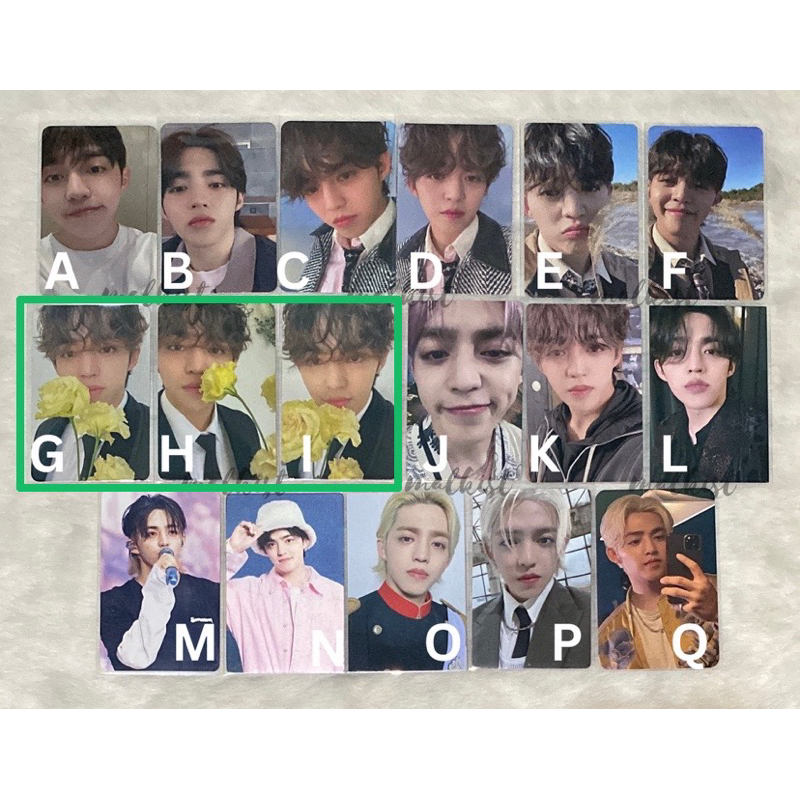 SCOUPS SEVENTEEN PHOTOCARD FML FACE THE SUN TRAY ATTACCA BEATROAD MEMBERSHIP YZY