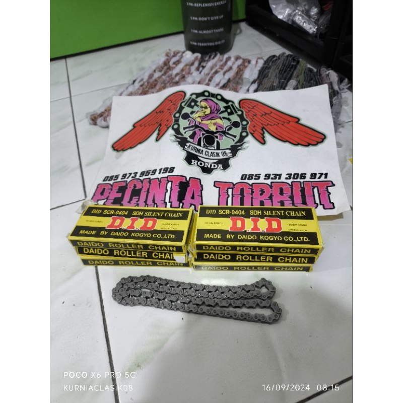 KAMPRAT DID KUPU-KUPU KAMPRAT KETENG DID 102L 102 L 2X3 TIGER, TIGER REVO, DLL