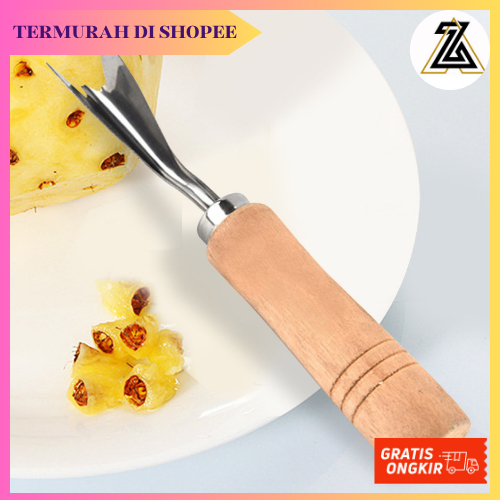 ALAT PENGUPAS BIJI NANAS PISAU PEMOTONG NANAS PISAU NANAS ULIR KAYU