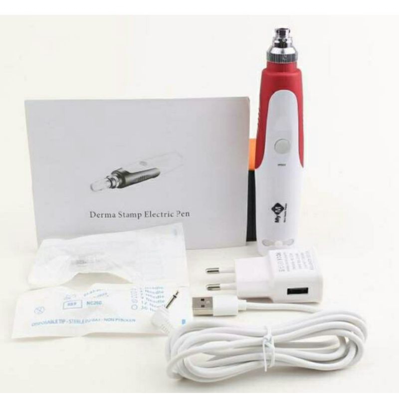 Alat Bb glow Derma Pen My M // penghilang bopeng sulam bedak