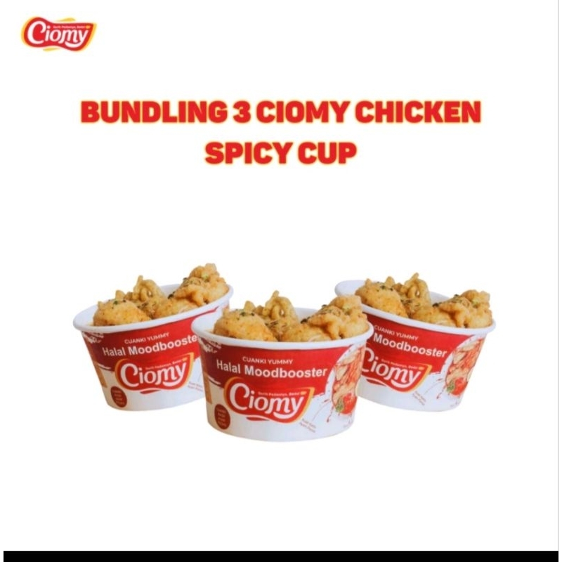

CIOMY SPICY CHICKEN BUNDLING ISI 3
