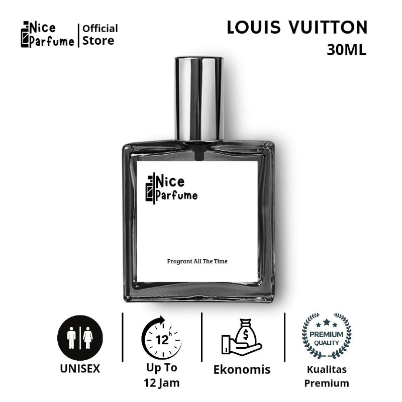 Nice Parfume - Parfum cowok cewek LV / LOUIS VUITTON 30ML parfum unisex pria dan wanita tahan lama