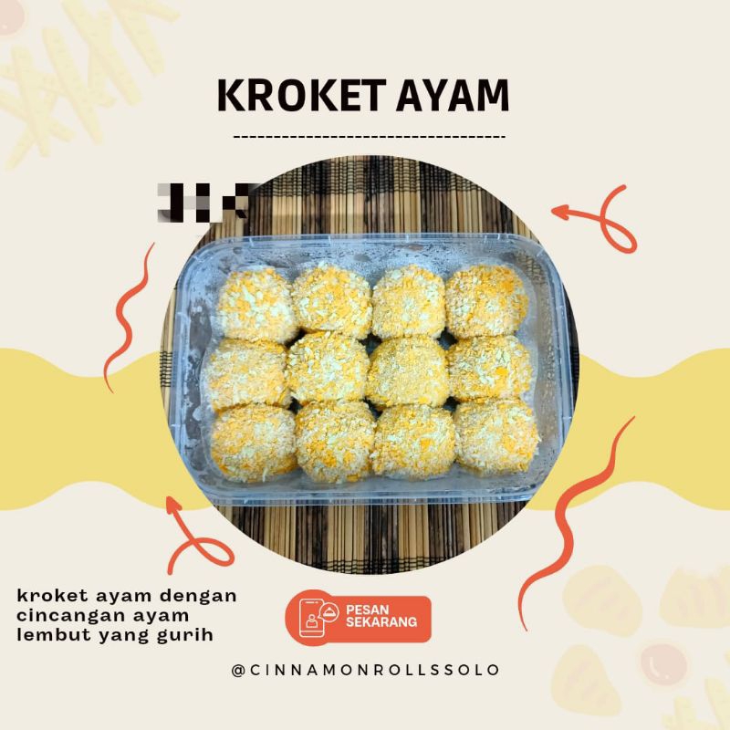 

Frozen Kroket Ayam Premium