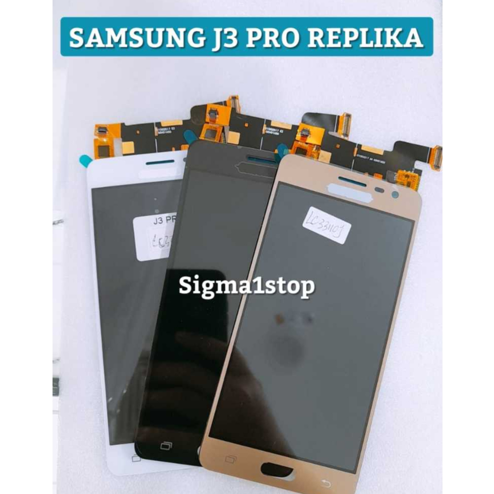 SAMSUNG J3 PRO REPLIKA LCD + TOUCH SCREEN LAYAR LCD J3 PRO CINA TS DISPLAY