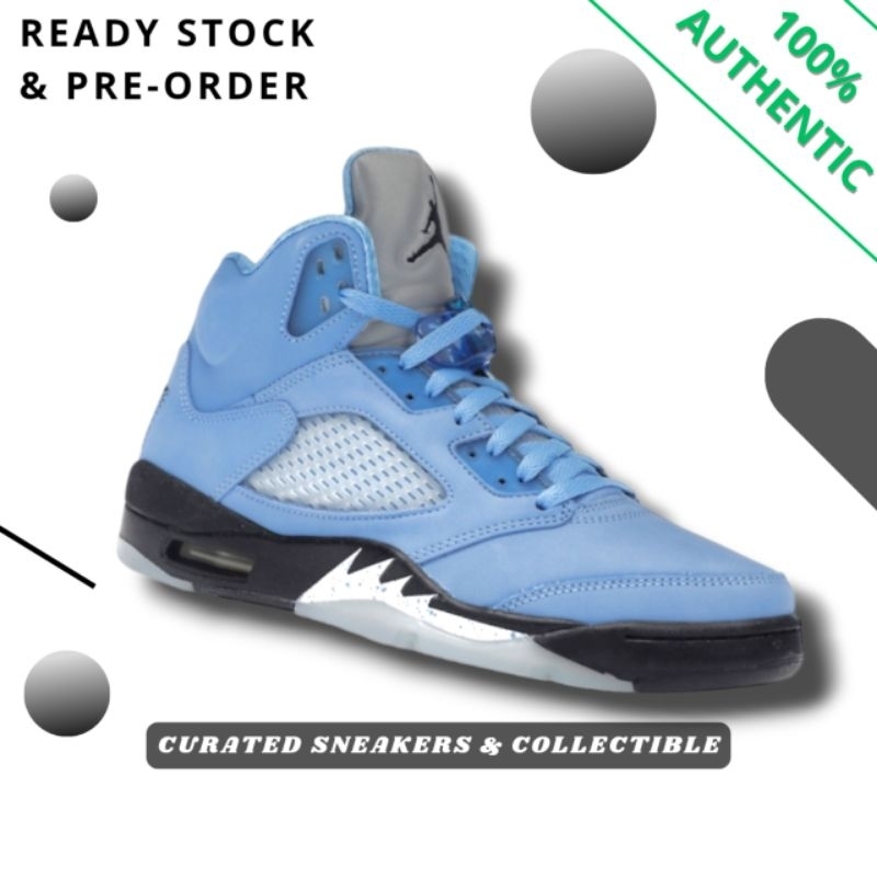 Nike Air Jordan 5 Retro SE UNC University Blue DV1310-401 Authentic