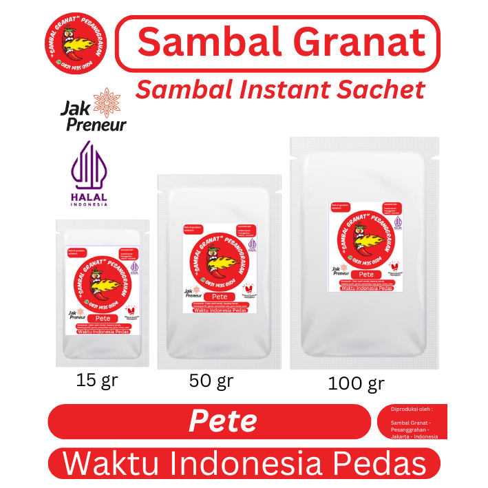 

Sambal Granat - Pete