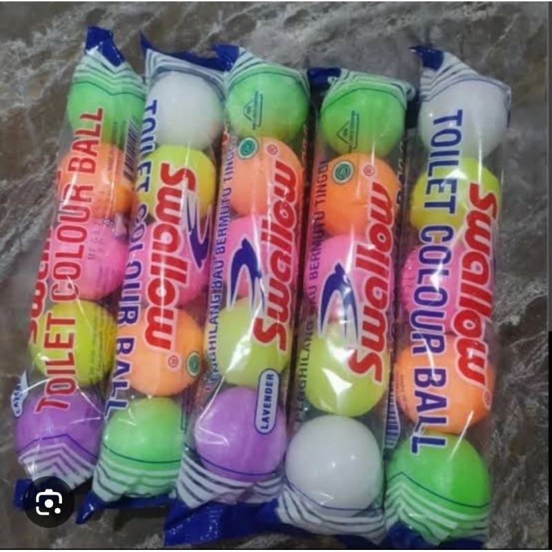 Swallow Kemper Kapur barus Toilet | Kapur barus Lemari baju |  Kamper swallow isi 5pcs