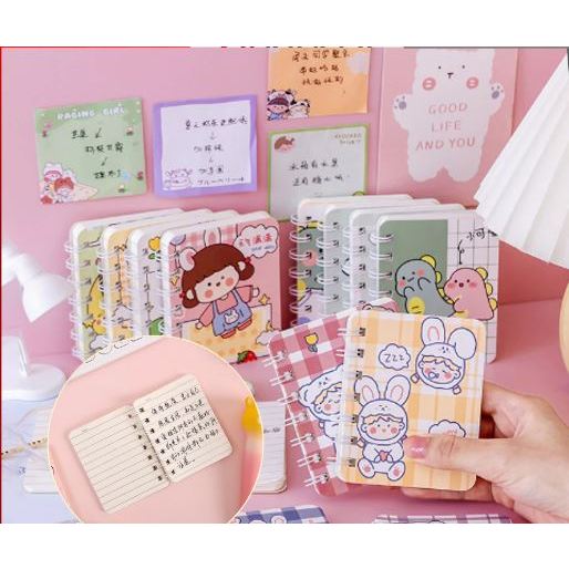 

Buku Catatan Kecil Notebook Ring Motif / Notebook Ring Motif / Buku Catatan Ring