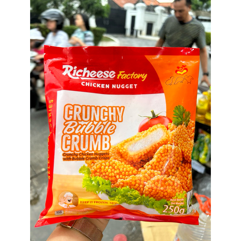 

Richeese Nugget Bubble Crunchy 250 gram